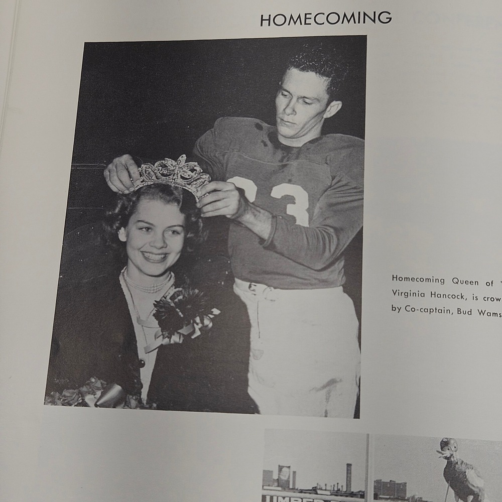 1953 Friends University Yearbook The Talisman Wichita Kansas Vintage Hardcover - Picture 8 of 10